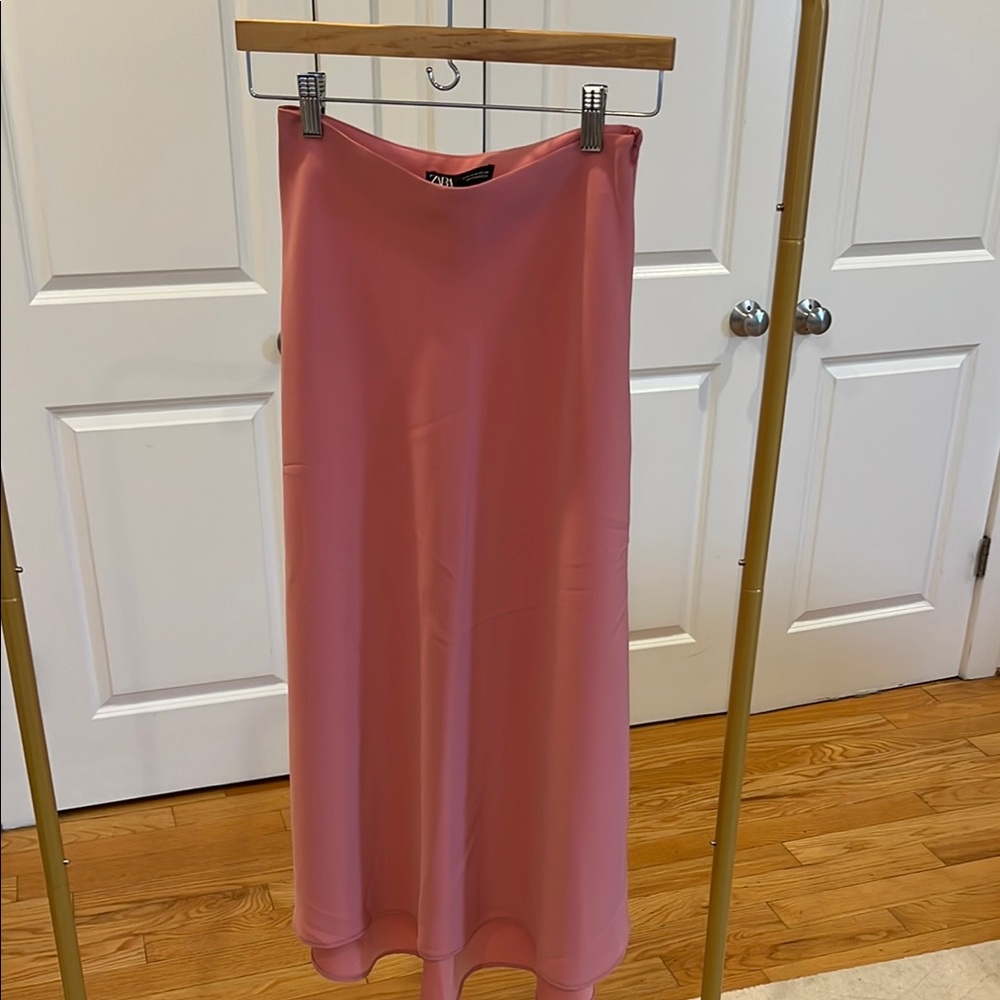 Petal Pink Slip Skirt